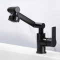 Stainless Steel Universal 1080° Rotary Faucet, Hot And Cold Water Faucet Double Outlet Mode, Suitable For Bathroom Kitchen Sink