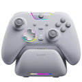 EasySMX X05Pro Wireless Controller with Charging Dock, Silent Buttons, 1000mAh Battery, 3-Mode for Switch/PC/Phone/Steam