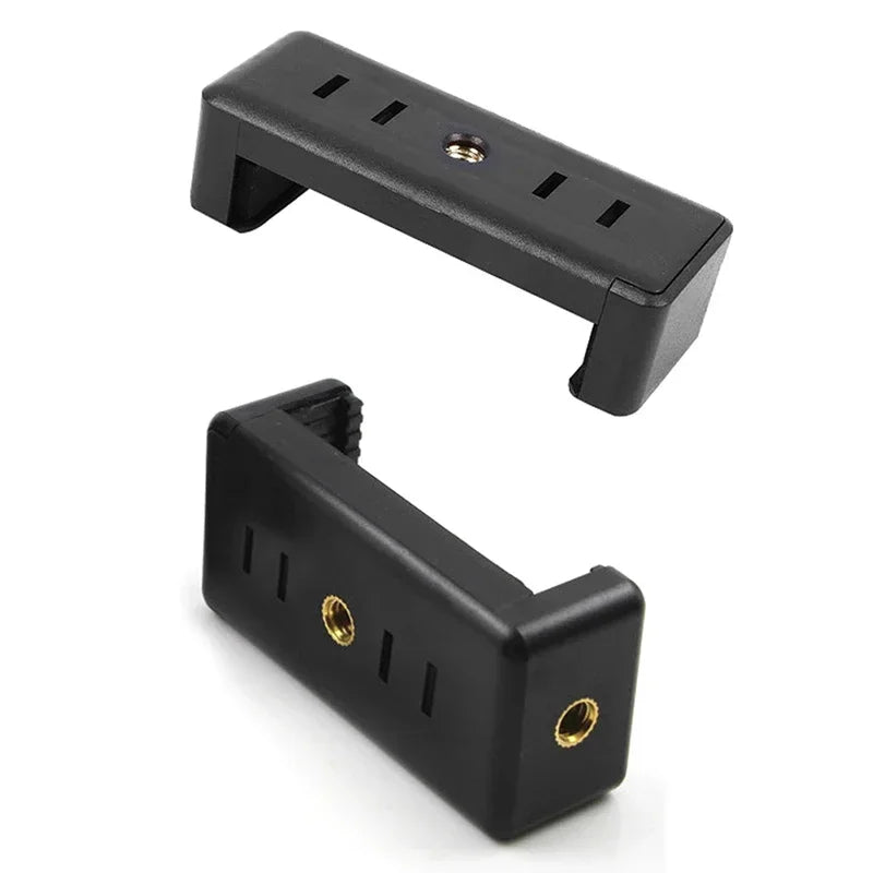 For Tripod Mobile Smart Phone Universal Accessories Stand Mount Tripod Stand Phone Clip 1/4 Inch Screw Hole Holder