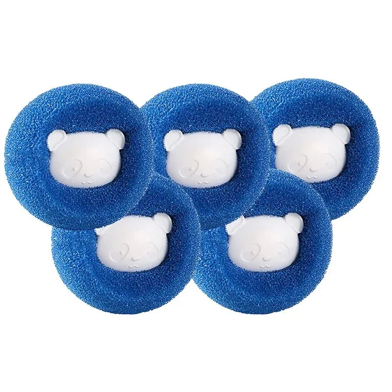 3-10 Pcs Reusable Laundry Balls Pet Hair Remover Washing Machine Lint Catcher Filter Balls Lint & Fur Remover for Clothes Home
