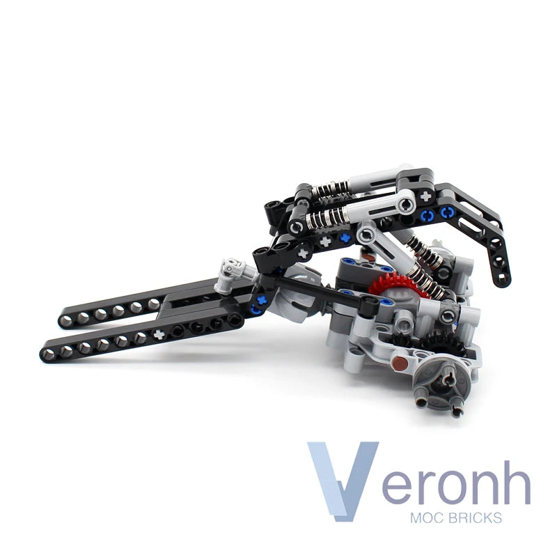 MOC High-Tech Off-Road Vehicle Rear Suspension with Drive System Kit Building Blocks Compatible Technical RC Buggy Bricks Toys