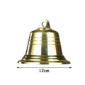 1pc Brass Bell Pendants 5/6/7Inch Wind Bell Hanging Decoration Jingle Bells For Festival Party Garden Home Decor Wind Chimes