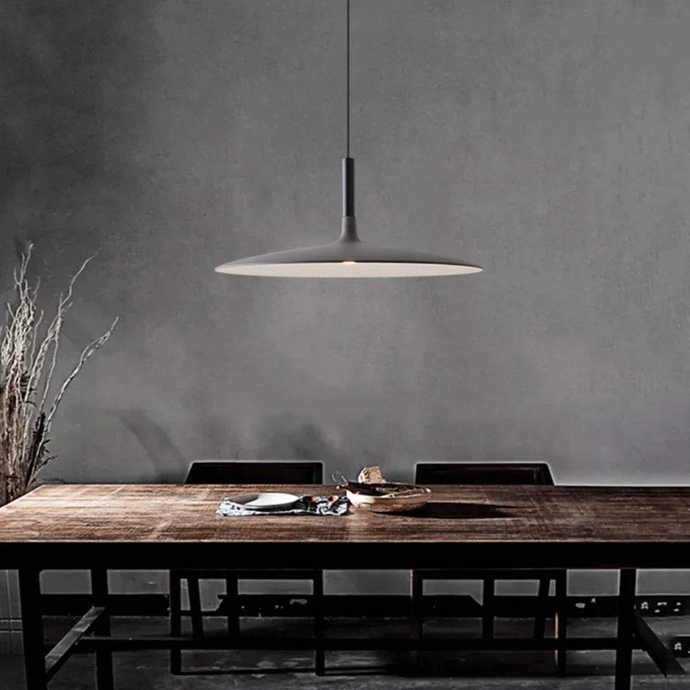 Modern Nordic Pendant Lights Minimalist Hanging Lamps Art Designer Metal LED Chandelier for Kitchen Living Bedroom Bar Decro