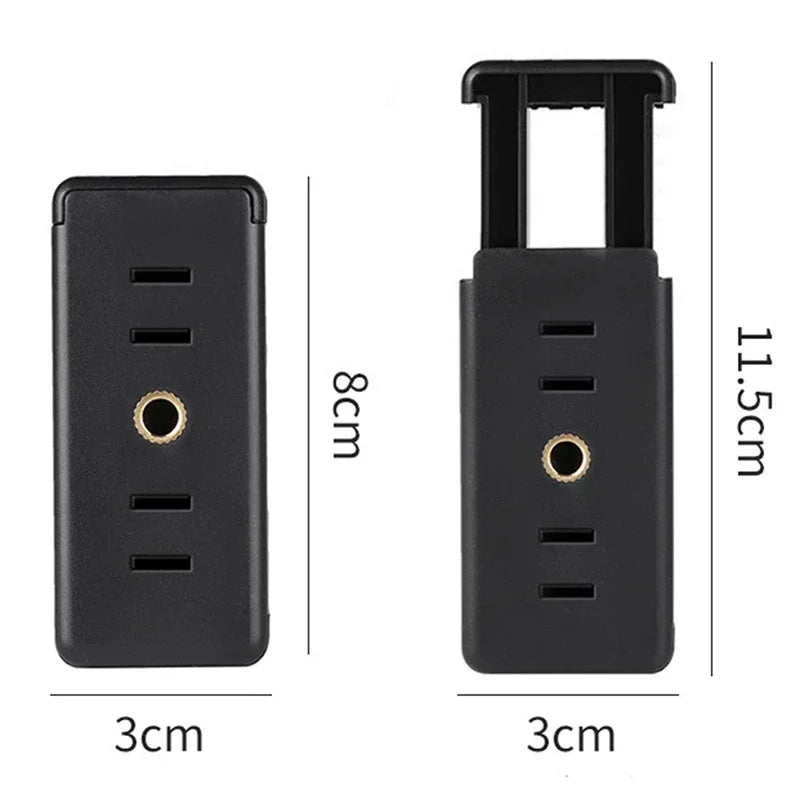 For Tripod Mobile Smart Phone Universal Accessories Stand Mount Tripod Stand Phone Clip 1/4 Inch Screw Hole Holder