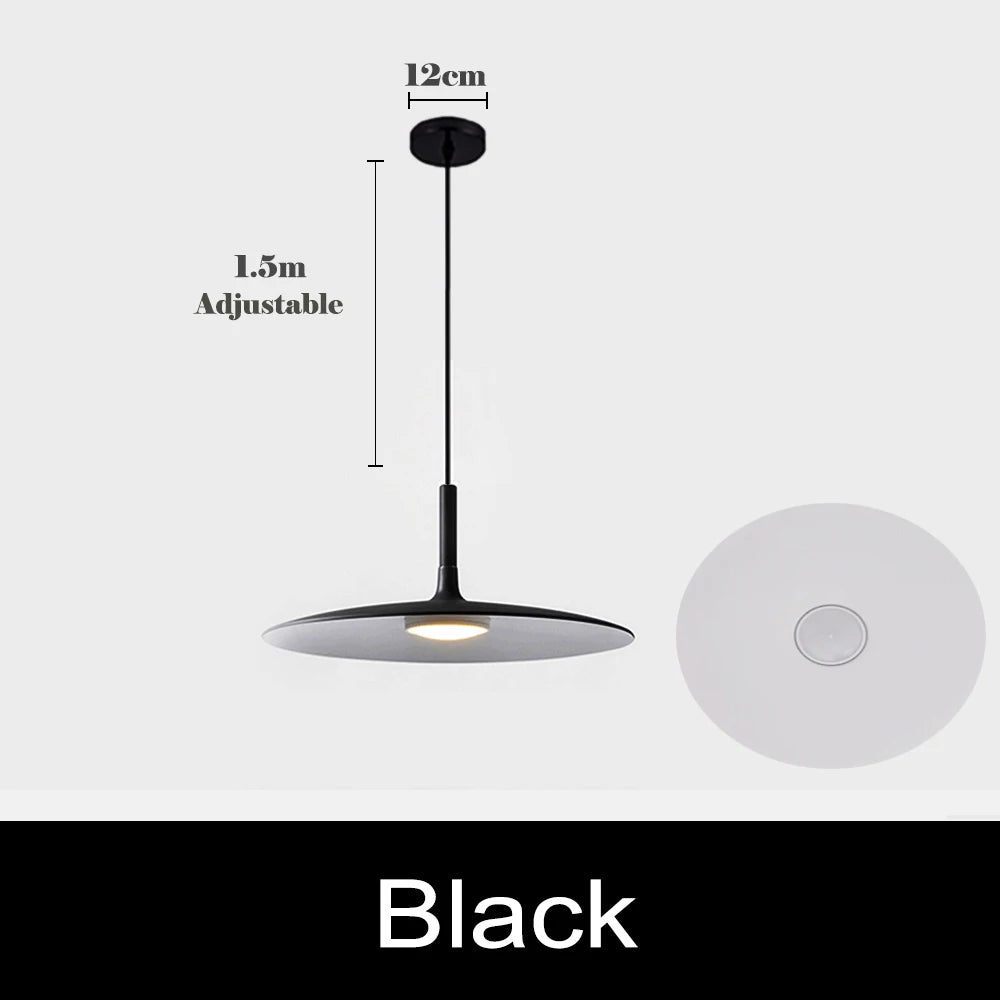 Modern Nordic Pendant Lights Minimalist Hanging Lamps Art Designer Metal LED Chandelier for Kitchen Living Bedroom Bar Decro