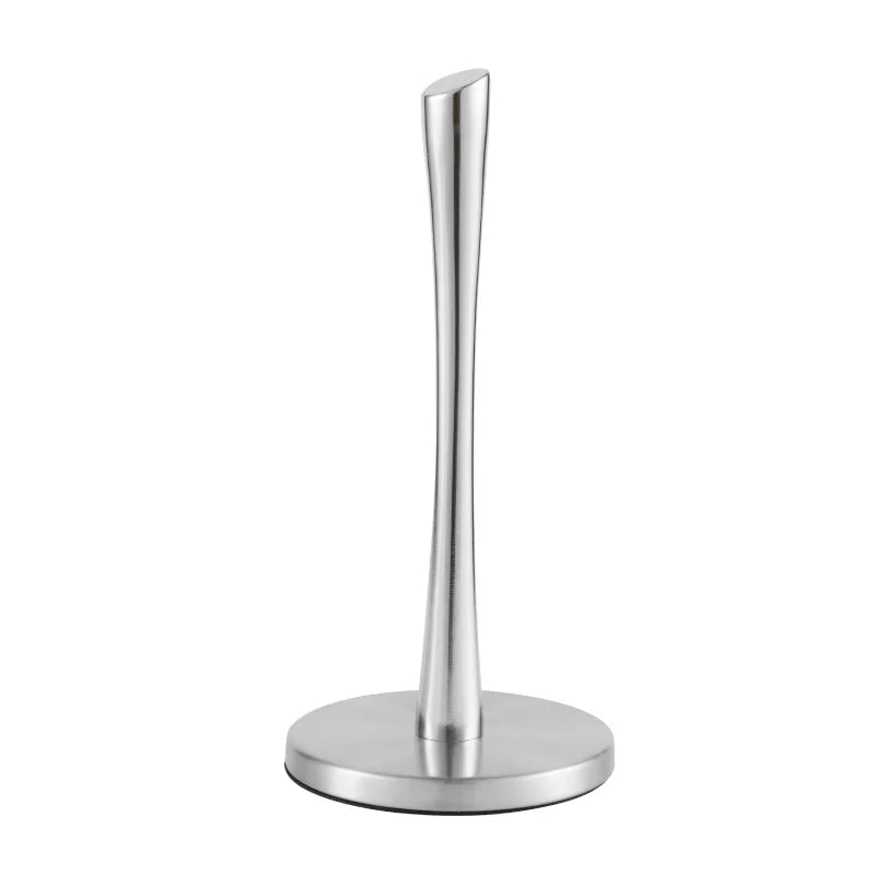 The Kitchen Vertical Tissue Holder Tissue Holder Restaurant Roll Paper Rack Stainless Steel Table Towel Holder Without Punching