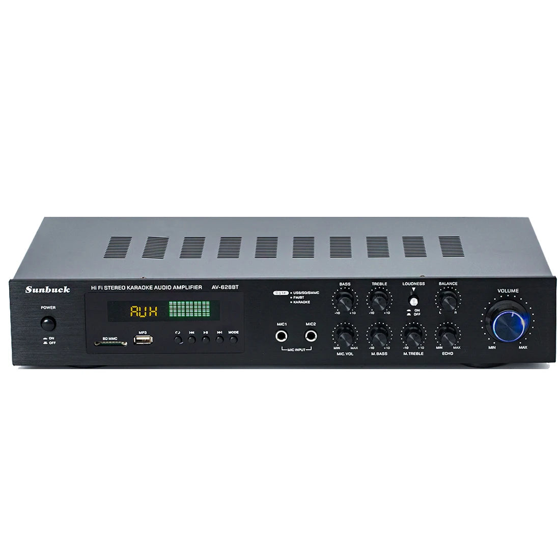 AIYIMA SMSL Home Theater 5.1 Stereo 1000W Bluetooth HiFi Amplifier Surround Sound Home Karaoke Amplifier Home Cinema Audio