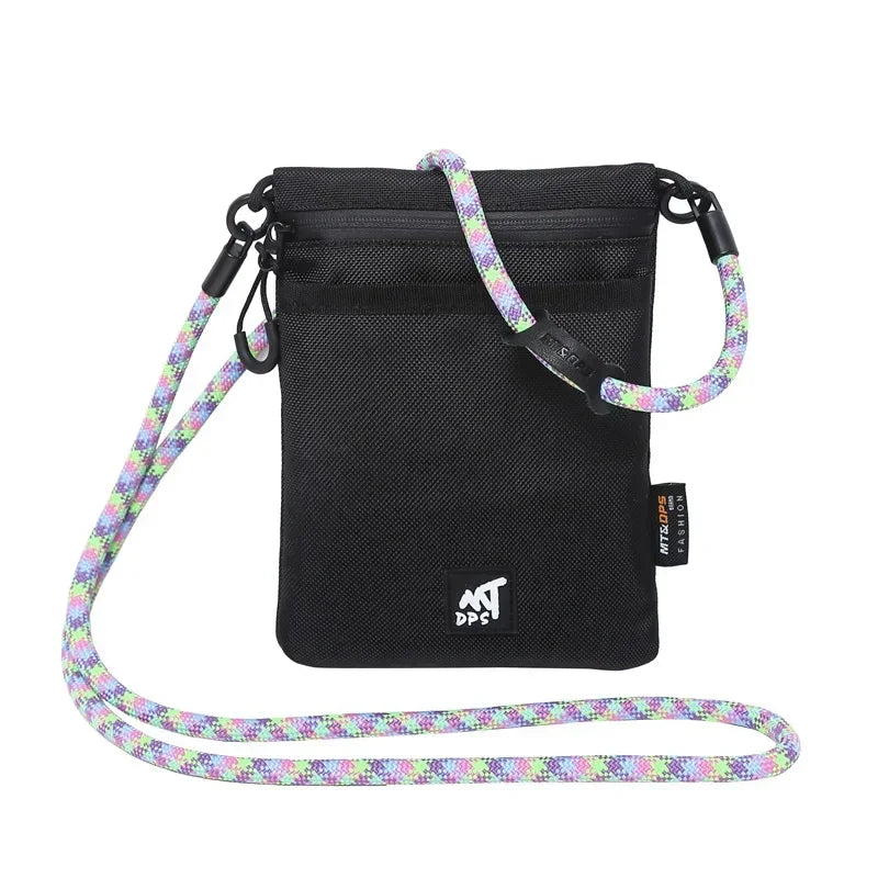 Nylon Lanyard Small Shoulder Bag for Boys Original Niche Commuter Mobile Phone Bag for Girls Crossbody Small Shoulder Bag