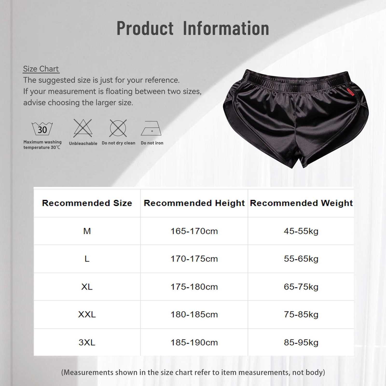 Men Side Split Satin Micro Shorts Built-in Bulge Pouch Boxer Brief Elastic Waistband Pajama Bottoms Loungewear Home Wear Trunks