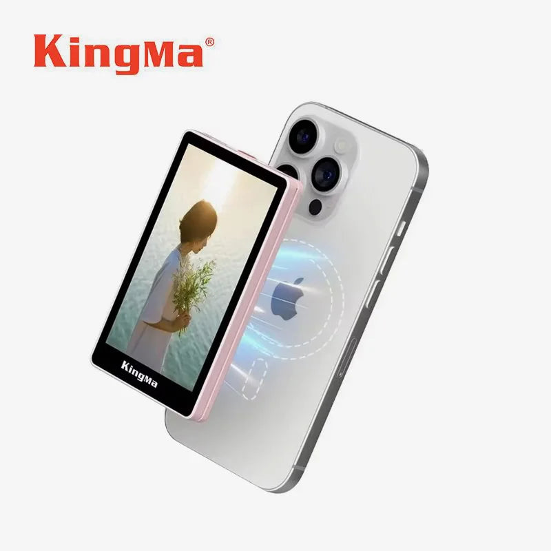 KingMa PH01 PH02 Monitor Screen for using phone rear camera for Smartphone Selfie Vlog Video Recording Live Stream