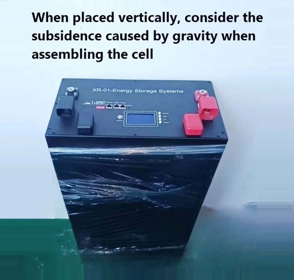 XR08-48V280AH 16S48V Solar Home Energy Storage LiFePO4 Battery bank/Case/Box DIY Kit for JK-BMS-3.2LCD EVE CATL 280AH 302AH